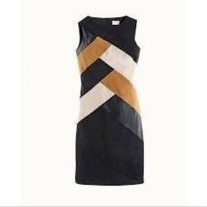 Chico's Black and Gold Sheath Midi Dress for Cocktail Night Out